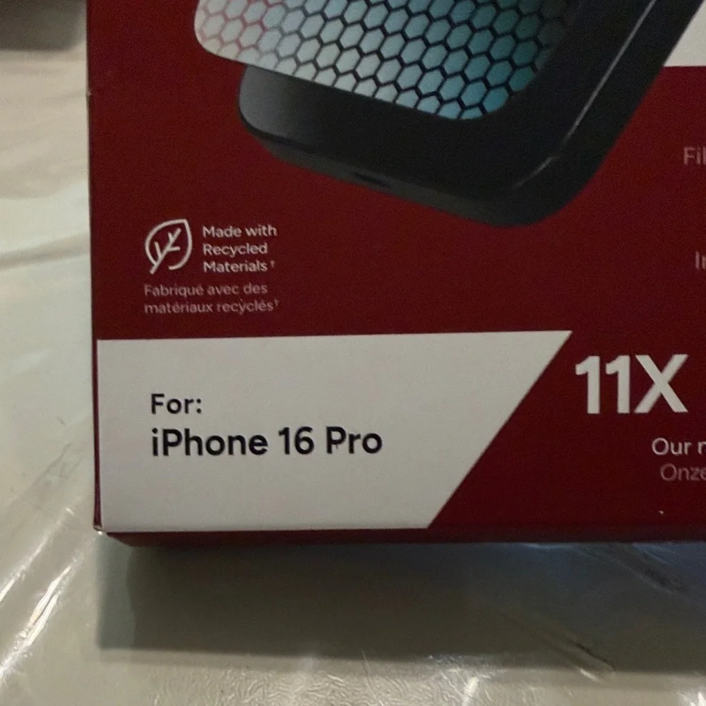 ZAGG InvisibleShield XTR4 Screen Protector for iPhone 16 Pro - Aluminum Silver